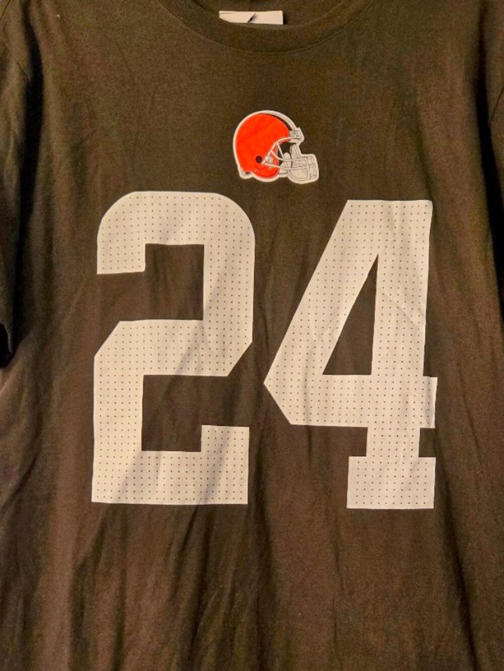 Nike Nick Chubb Cleveland Browns Name & Number T-Shirt